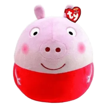 TY Squish-A-Boo Peppa Pig, 20cm