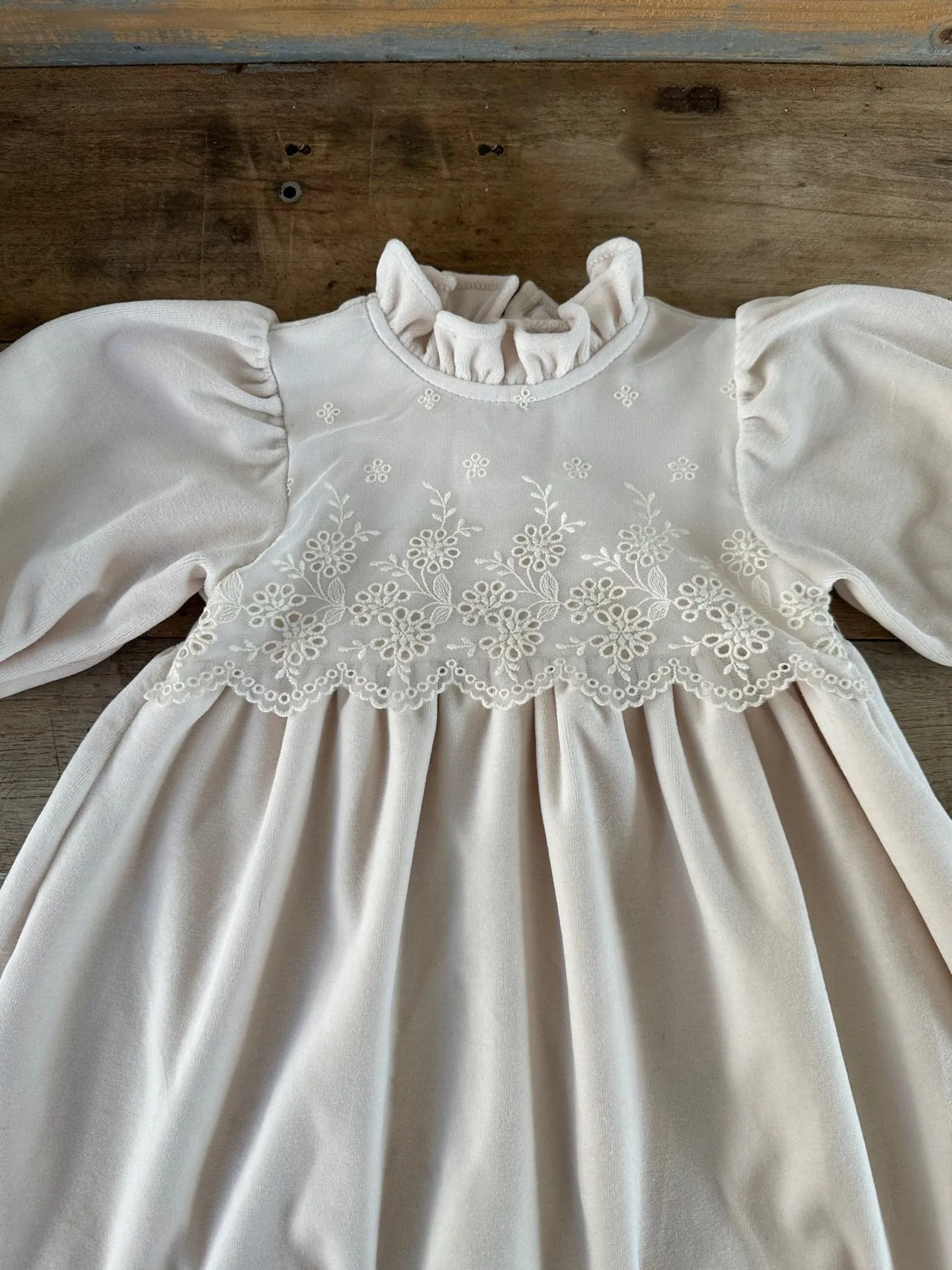 Velour Momo Dress