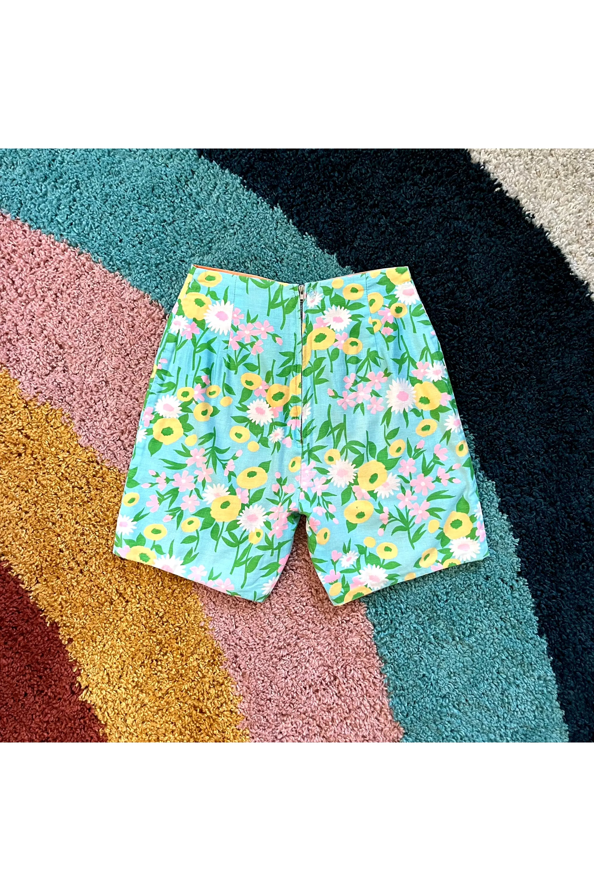 Vintage 60’s OOAK Flower Power 2-Piece Set