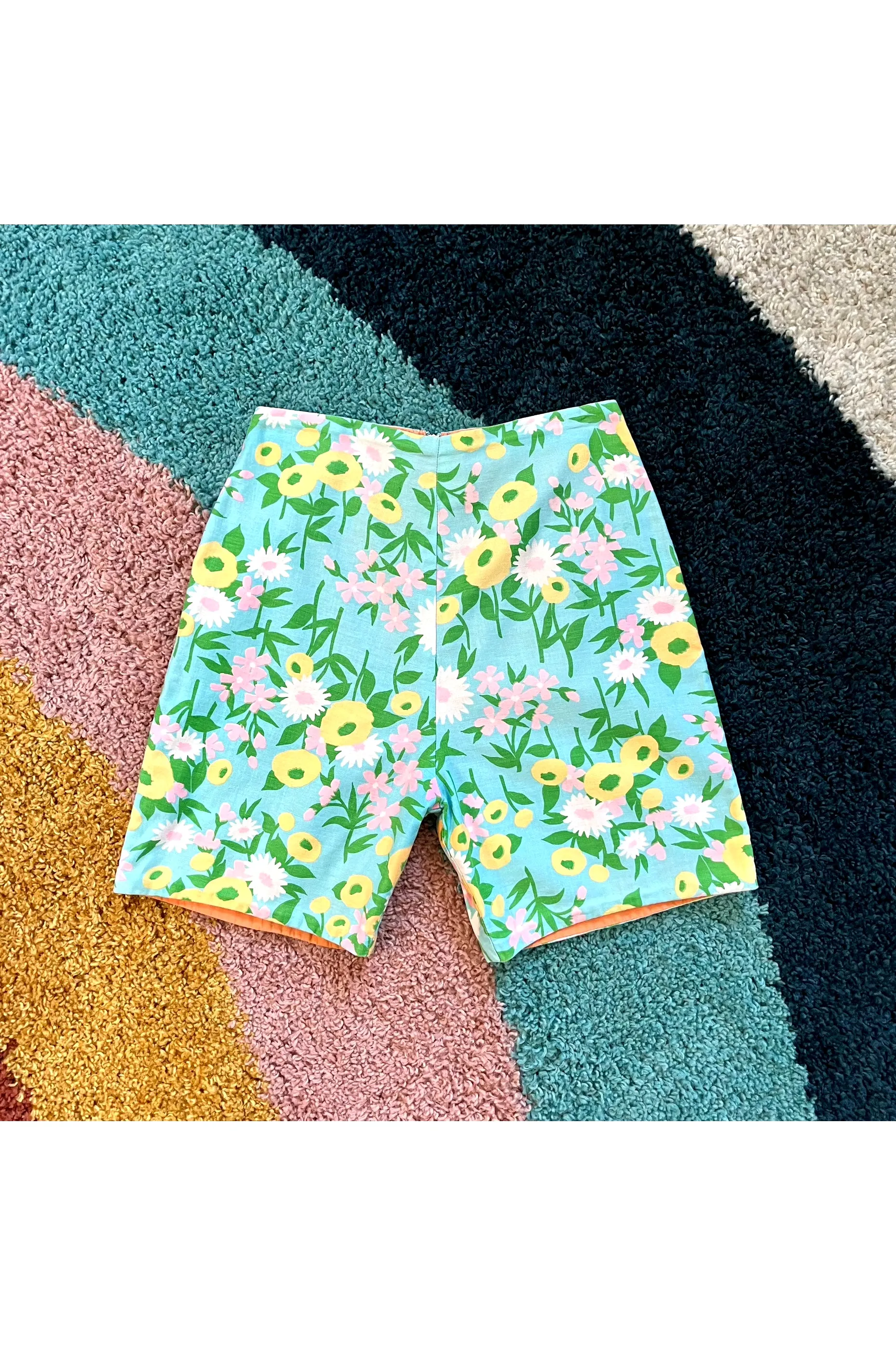 Vintage 60’s OOAK Flower Power 2-Piece Set