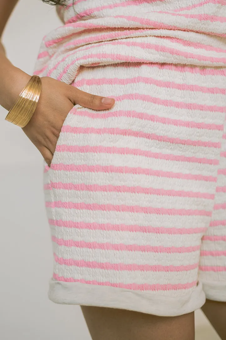 Weekend Whisper Striped Shorts