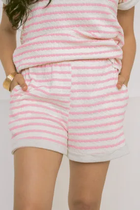 Weekend Whisper Striped Shorts