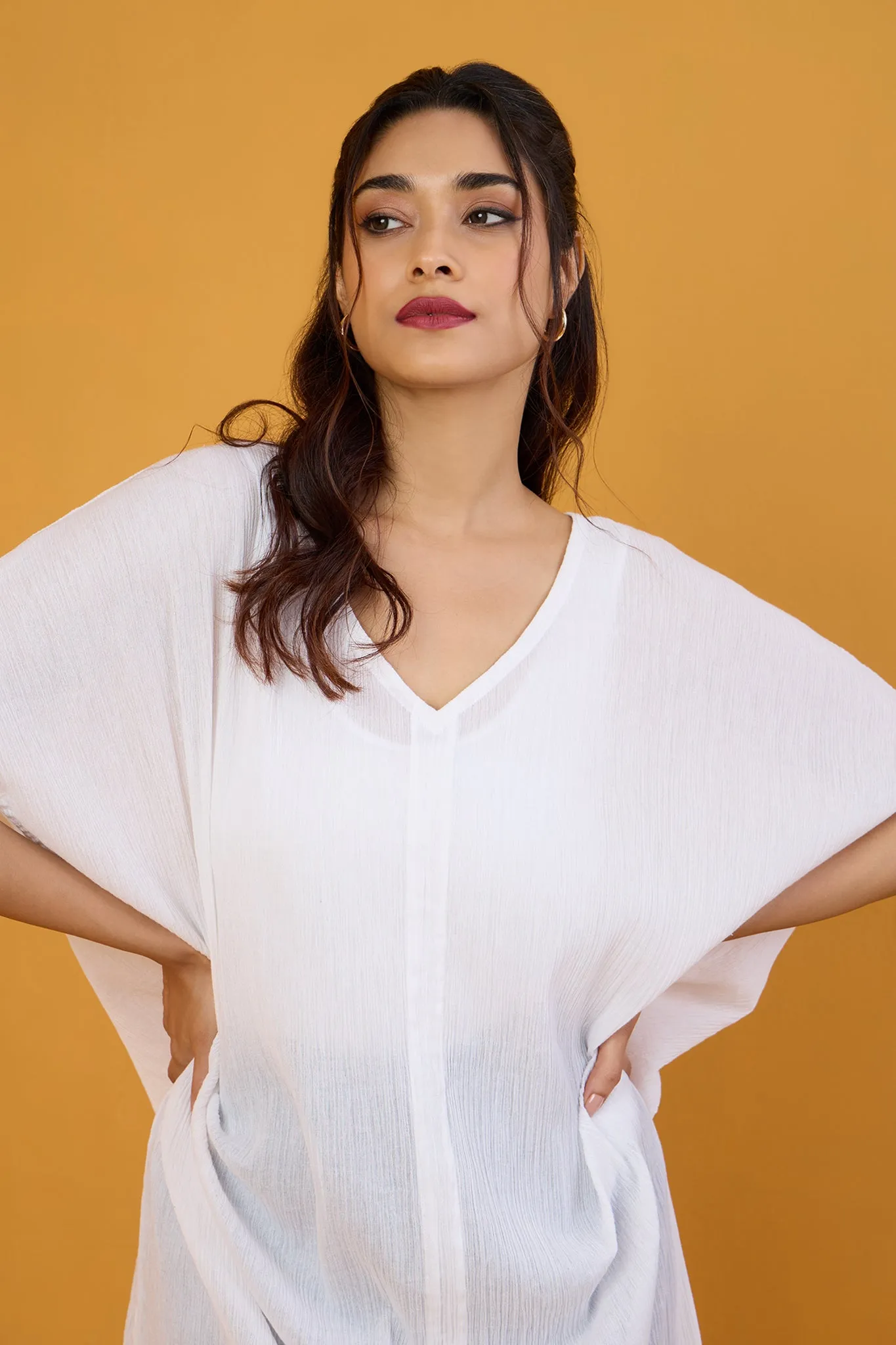 Whispering Clouds Soft Kaftan Tunic