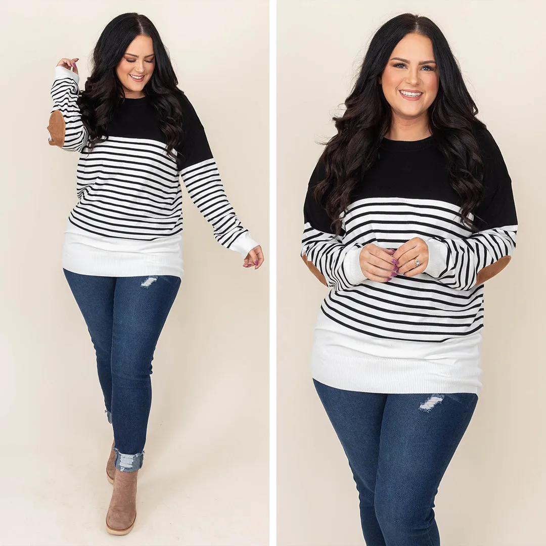 Winters In Cape Cod Sweater, Ivory Black